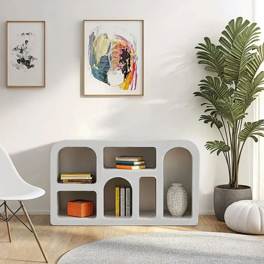 Geo Geometric Medium Sideboard / Display Cabinet / Bookshelf
