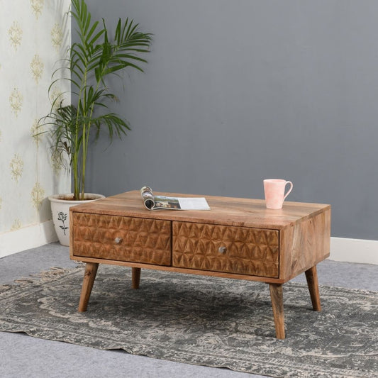 Marlow Light Mango Wood Coffee Table