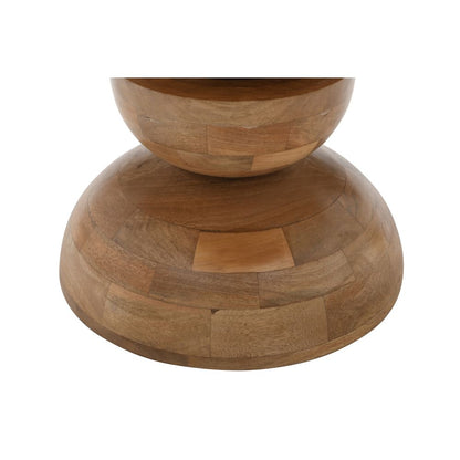 Merlin Mango Wood Pedestal Round Coffee Table