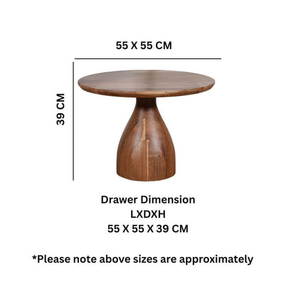 Jaipur Acacia Wood Natural Coffee Table