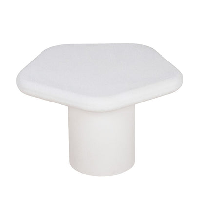 Udaipur Pentagon Coffee Table (White)