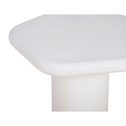 Udaipur Pentagon Coffee Table (White)