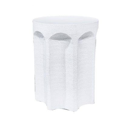 Engineered Wood Side Table - White