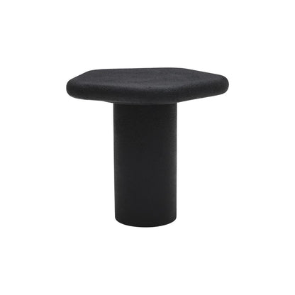 Engineered Wood End Table Small-Black