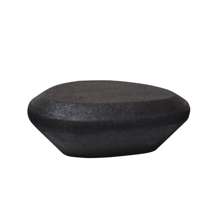 Engineered Wood & Concrete Coffee Table - Black