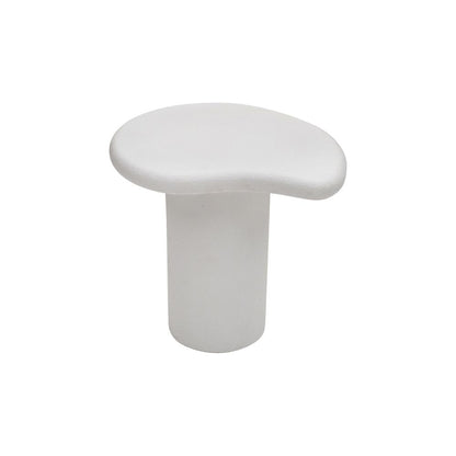 Engineered Wood End Table-Large White