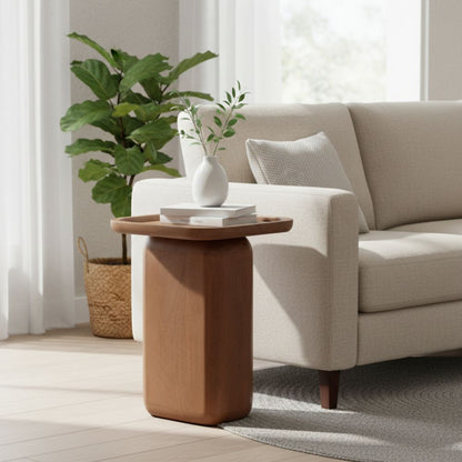 Acacia Wood Nest Of 2 Table