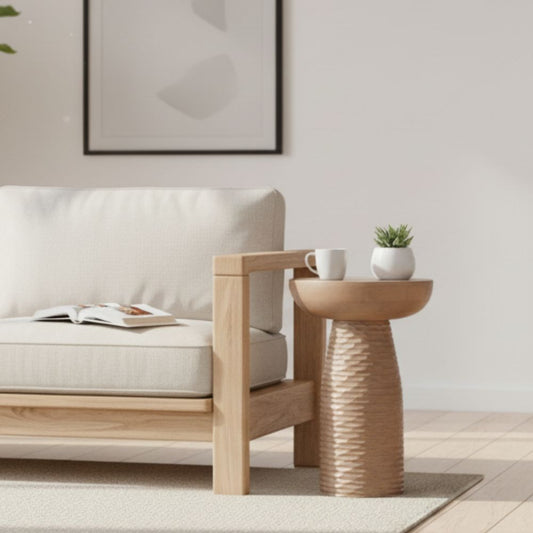 Solid Wooden Side Table