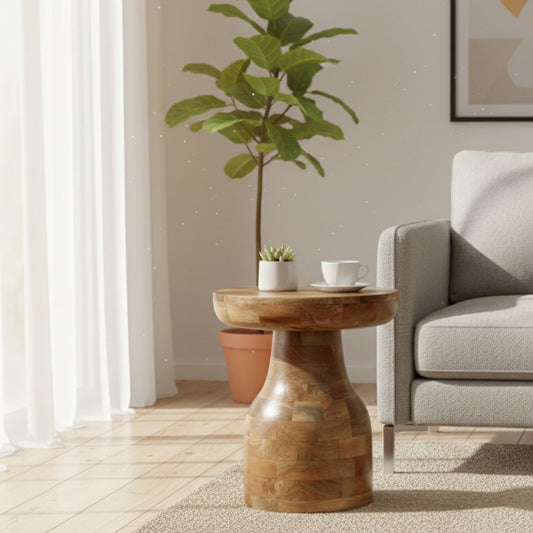 Mango Wood Side Table