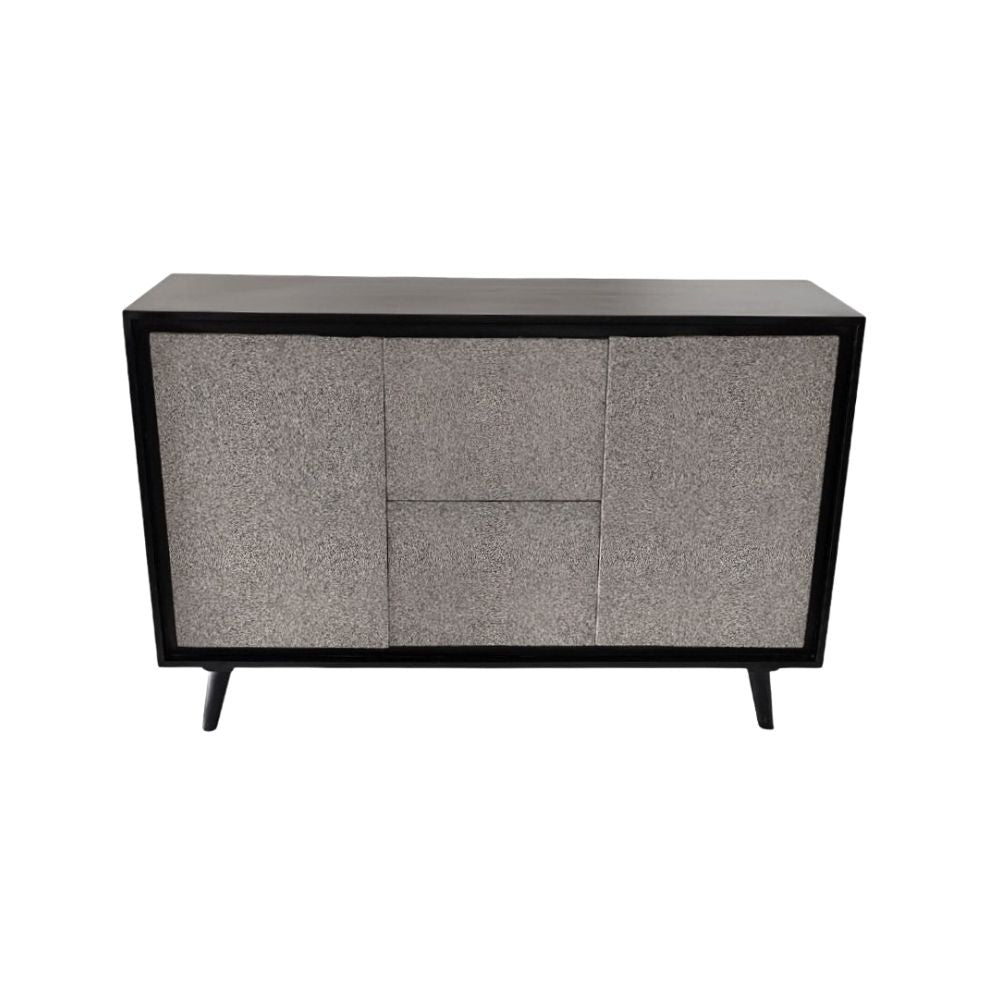 Indian Hub Concrete Finish Large Sideboard