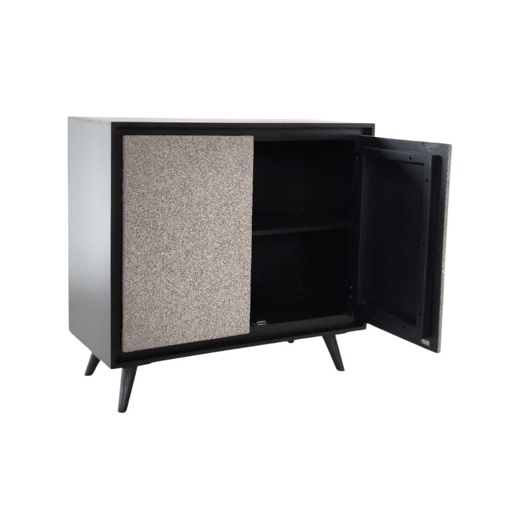 Indian Hub Concrete Finish Small Sideboard