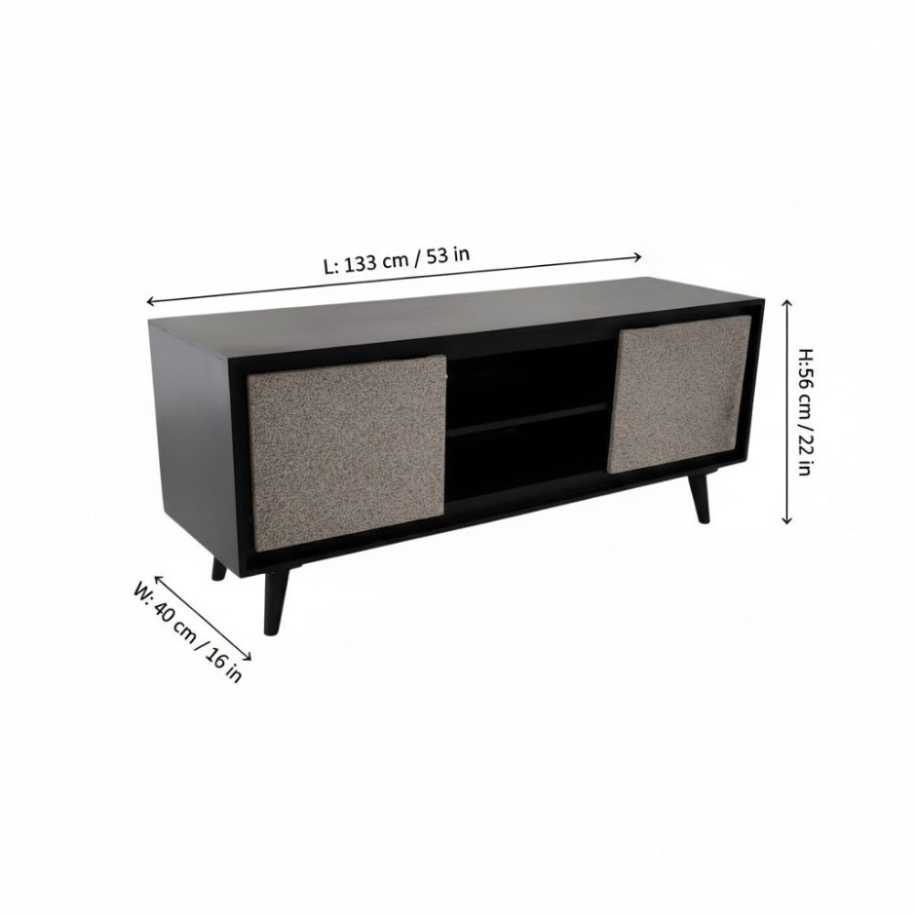 Indian Hub Concrete Finish Tv Cabinet