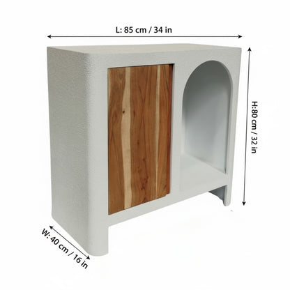 Indian Hub Geo Geometric Small Sideboard