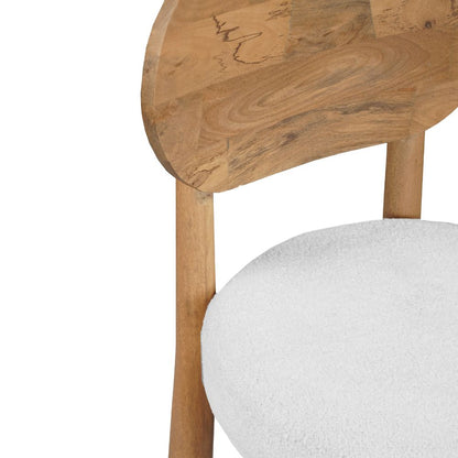 Indian Hub Solid Wood Dining Table With 6 Seater Chair