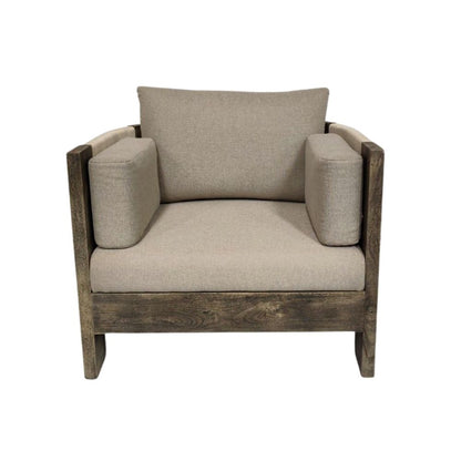 Indian Hub Solid Wood Cotton Sofa