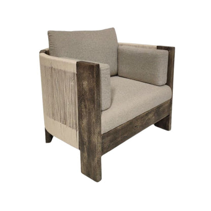 Indian Hub Solid Wood Cotton Sofa