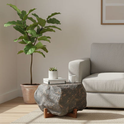 Indian Hub Paper Mache Coffee Table