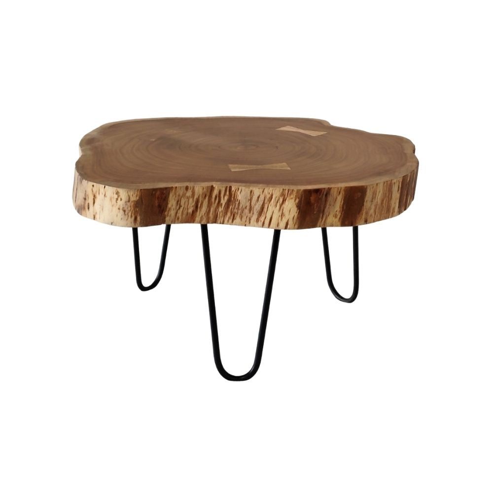 Indian Hub Natural Finish Coffee Table