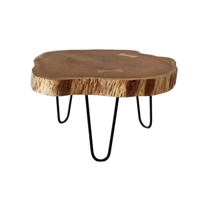 Indian Hub Natural Finish Coffee Table