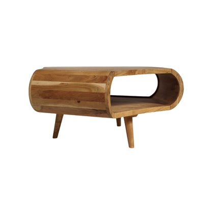 Indian Hub Natural Finish Coffee Table