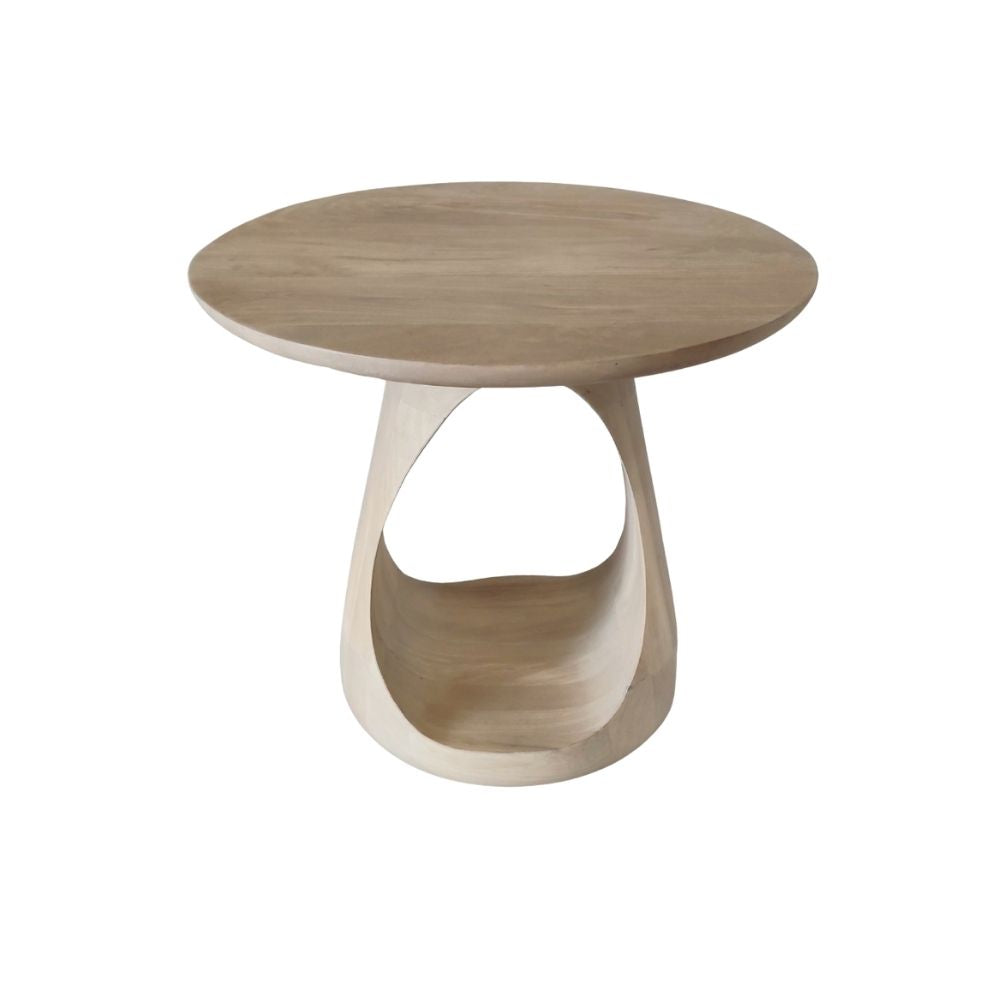 Indian Hub Whole End Table