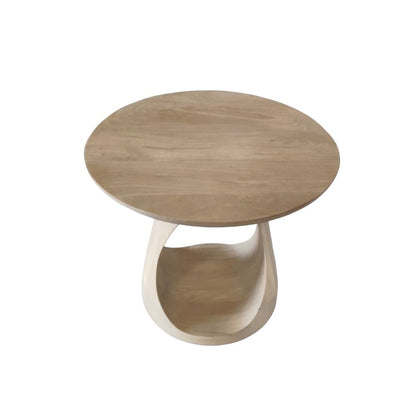 Indian Hub Whole End Table