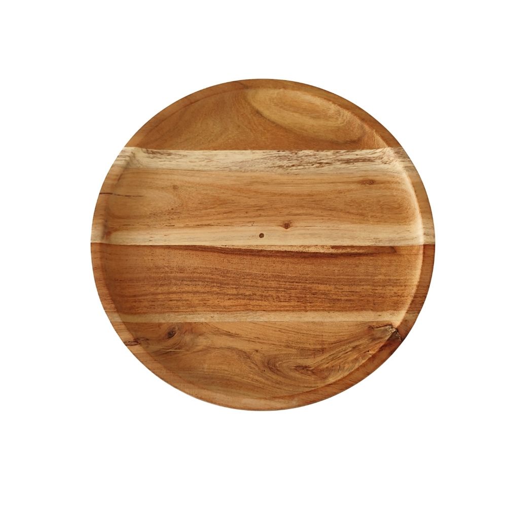 Indian Hub Natural Small End Table