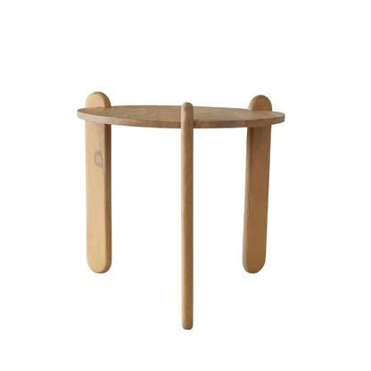 Indian Hub Solid Wood End Table
