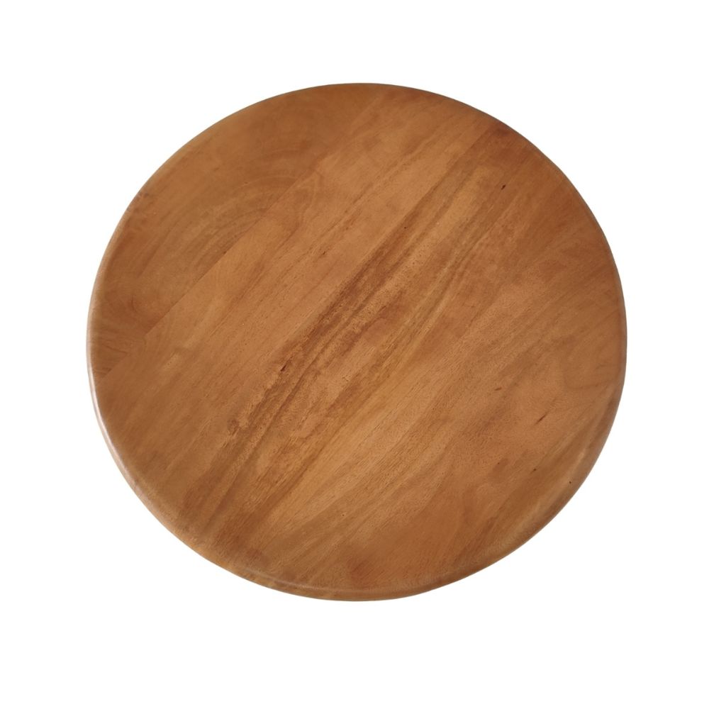 Indian Hub Natural Finish End Table