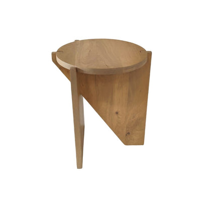 Indian Hub Solid Wood End Table