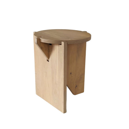 Indian Hub Solid Wood End Table