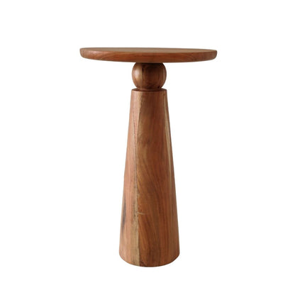 Indian Hub Solid Wood End Table