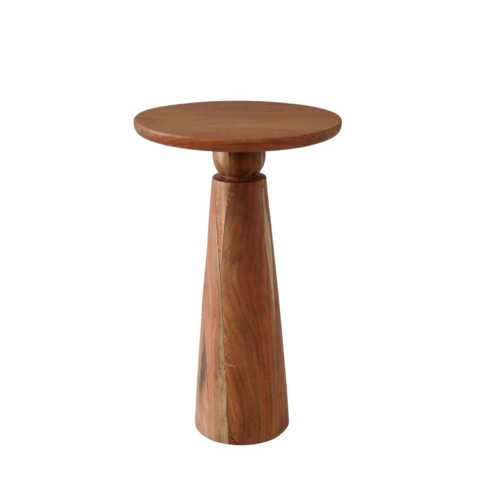 Indian Hub Solid Wood End Table