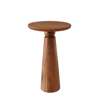 Indian Hub Solid Wood End Table