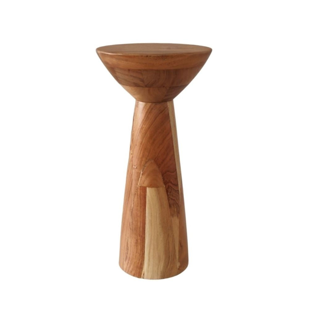 Indian Hub Solid Wood End Table