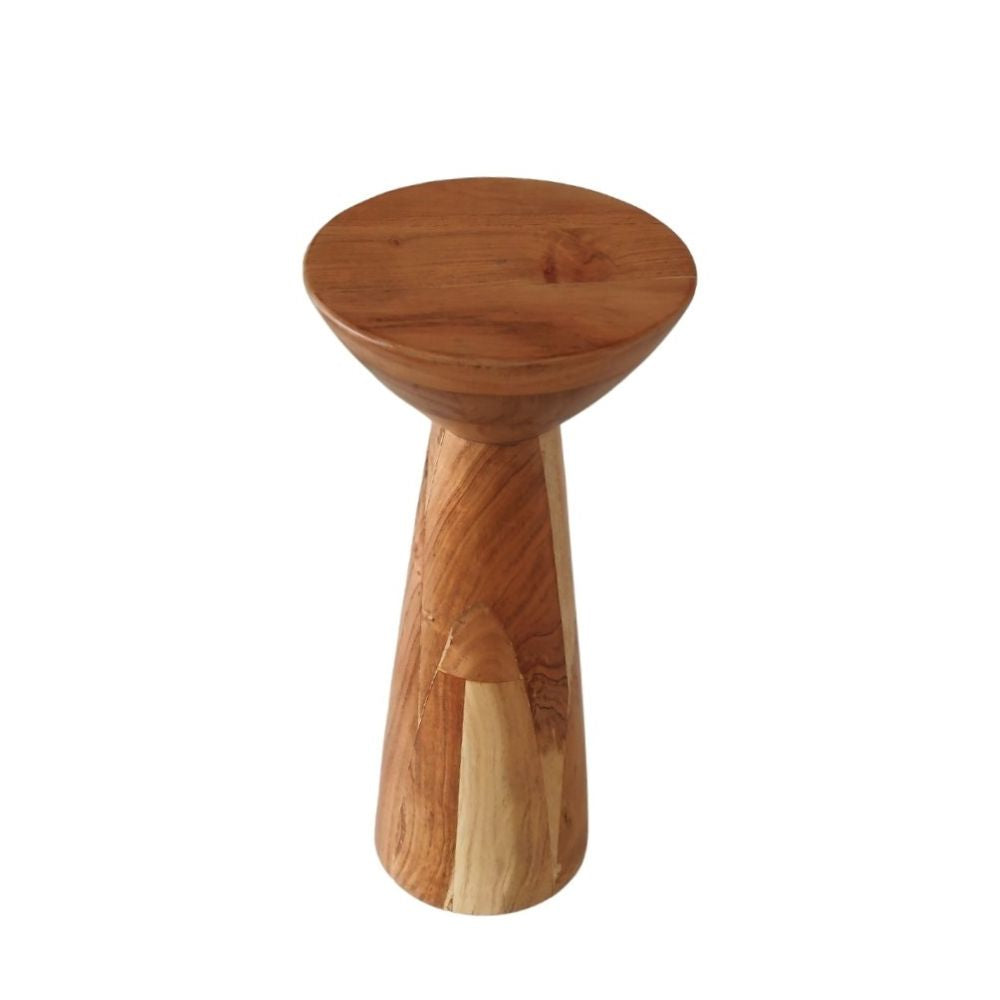 Indian Hub Solid Wood End Table