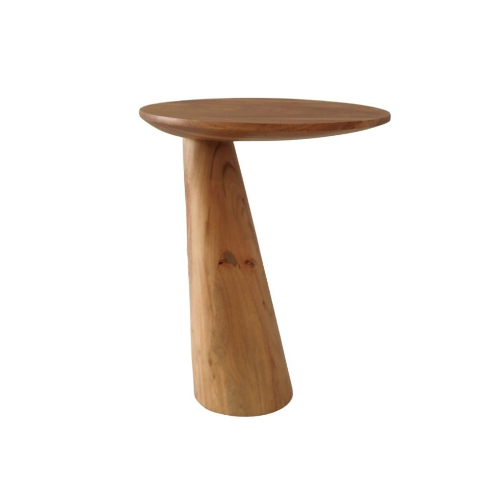 Indian Hub Solid Wood End Table