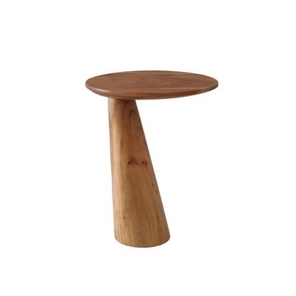 Indian Hub Solid Wood End Table