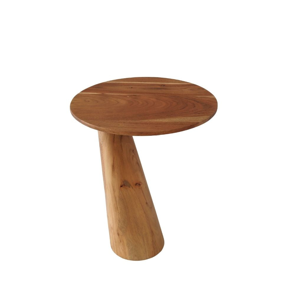 Indian Hub Solid Wood End Table