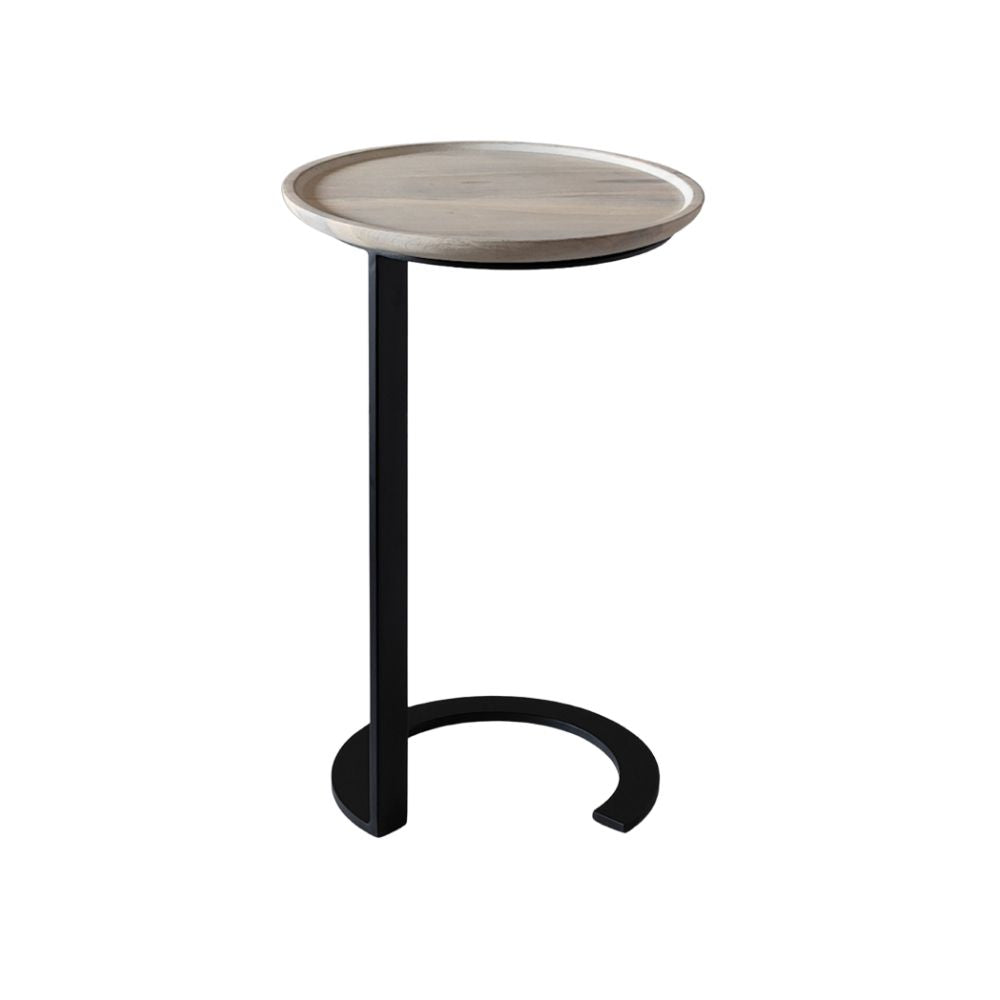 Indian Hub Thali Style End Table