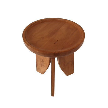 Indian Hub 3 Leg Style Large End Table
