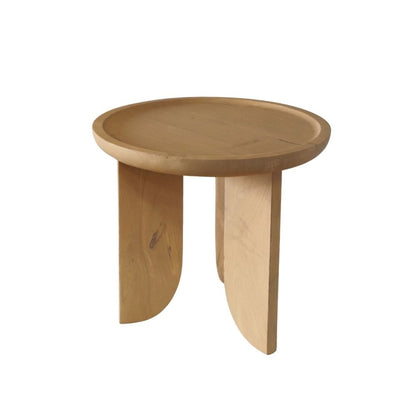 Indian Hub 3 Leg Style Small End Table