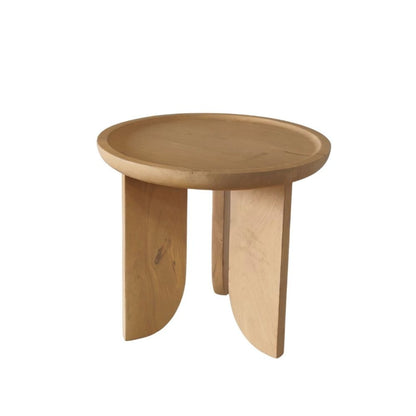 Indian Hub 3 Leg Style Small End Table