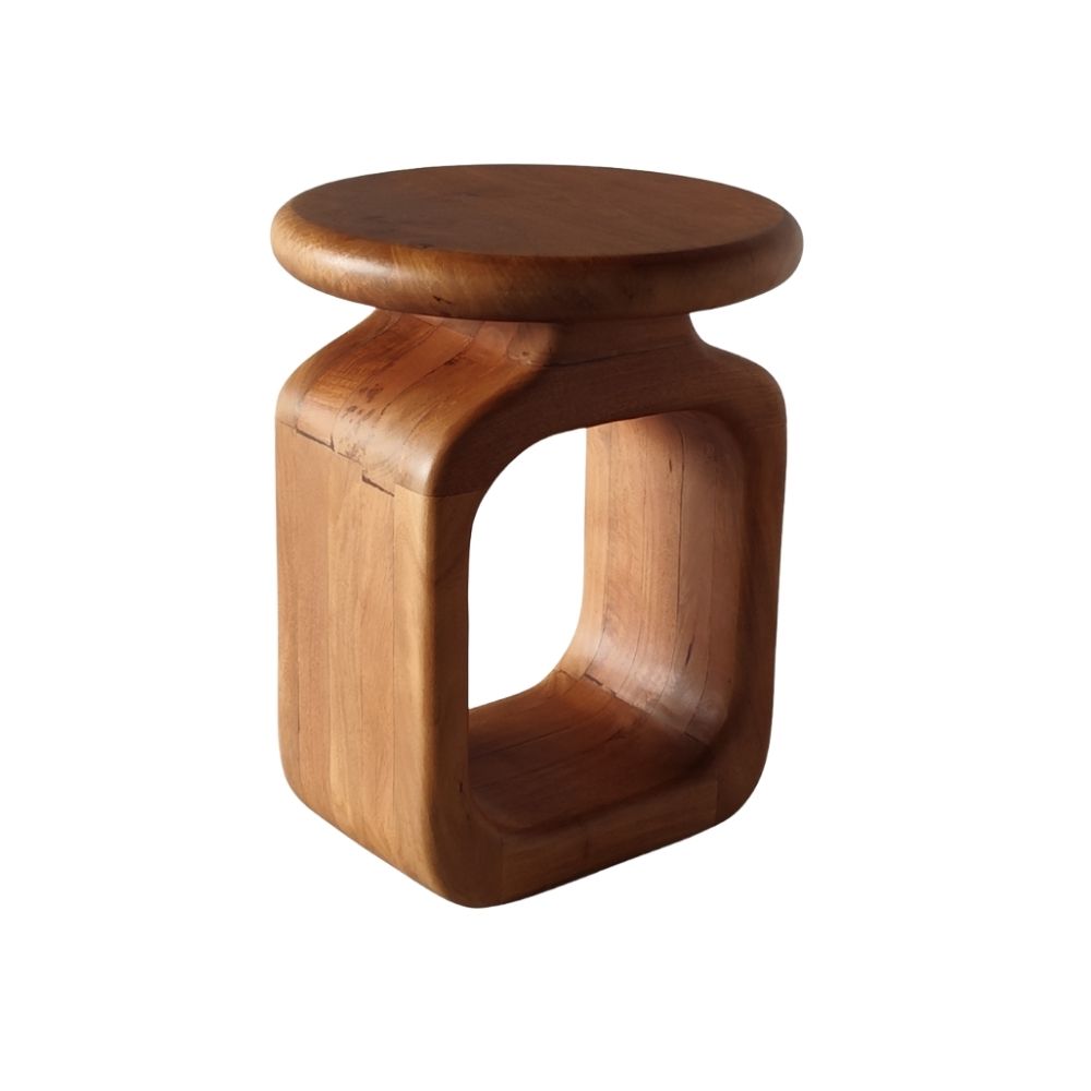 Indian Hub Whole Large End Table