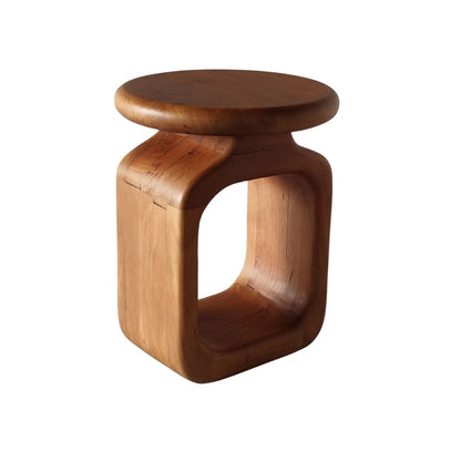 Indian Hub Whole Large End Table