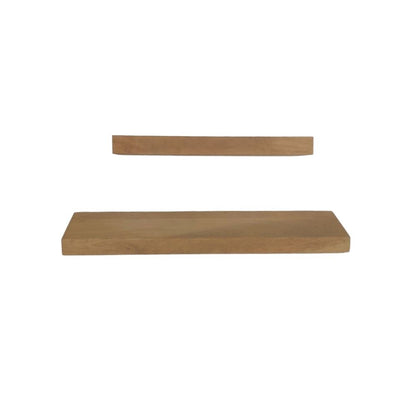 Indian Hub Solid Wood Nest of 2 Wall Shelf