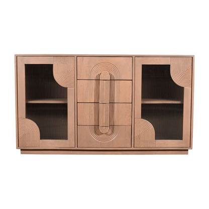 Contemporary Wooden Sideboard for Living Room