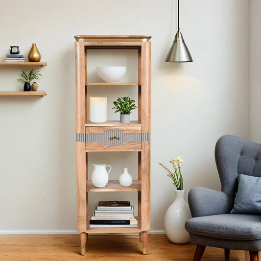 Baku Range 1 Drawers Open Bookcase