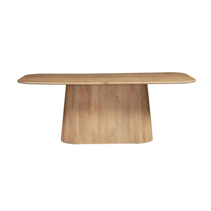 Austin Solid Wood Dining Table With 8 Seater Chair