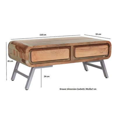 Jodhpur Jewel Coffee Table 2 Drawer